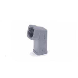 Capot 3A, Alliage de zinc moulé, IP65, Sortie horizontale, M25